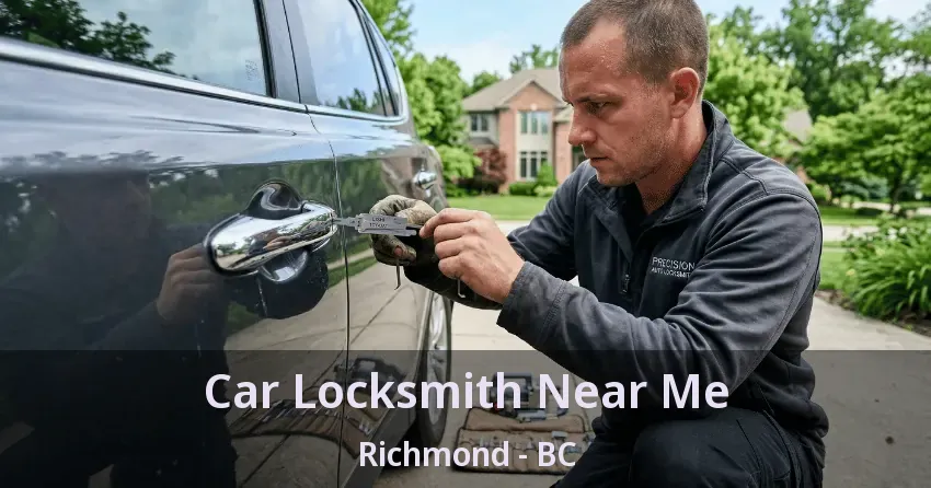 Car Locksmith Near Me Richmond - BC