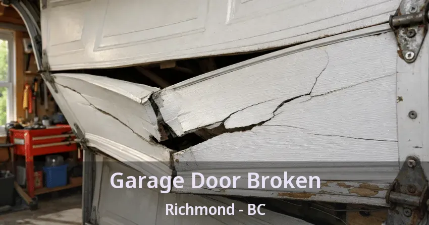 Garage Door Broken Richmond - BC Garage Door Broken Richmond - BC