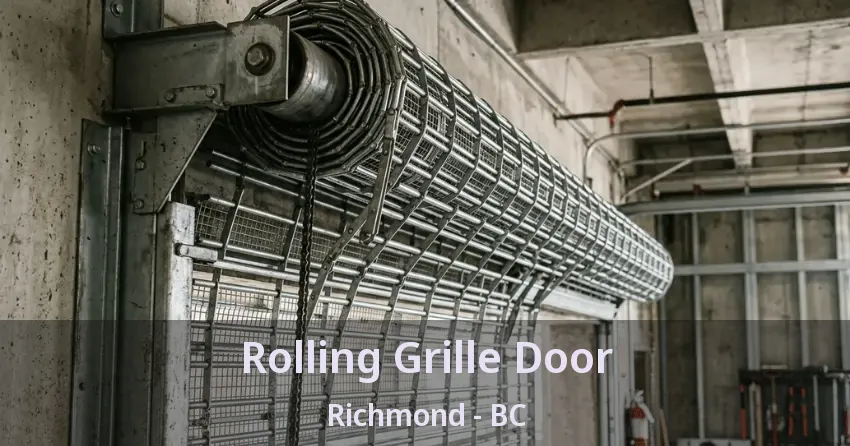 Rolling Grille Door Richmond - BC Rolling Grille Door Richmond - BC